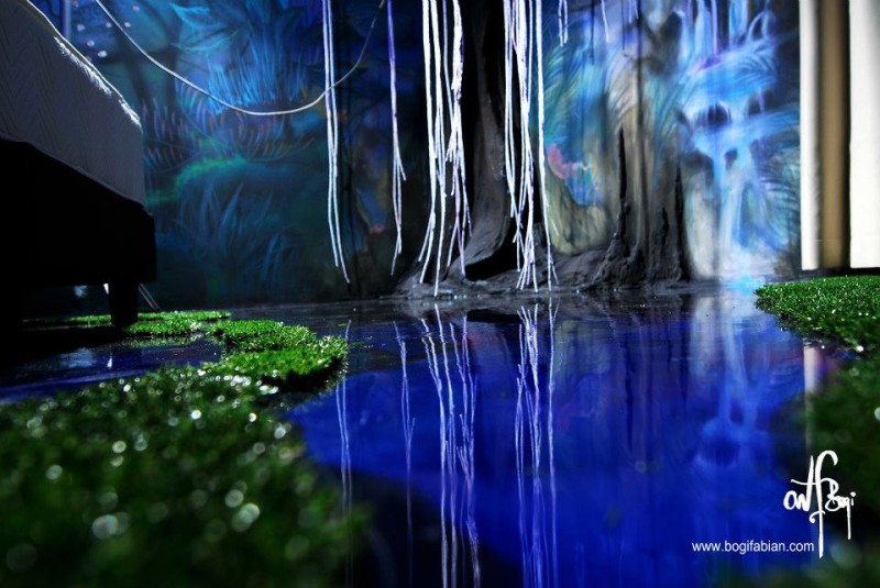  фосфоресциращи рисунки по стените 