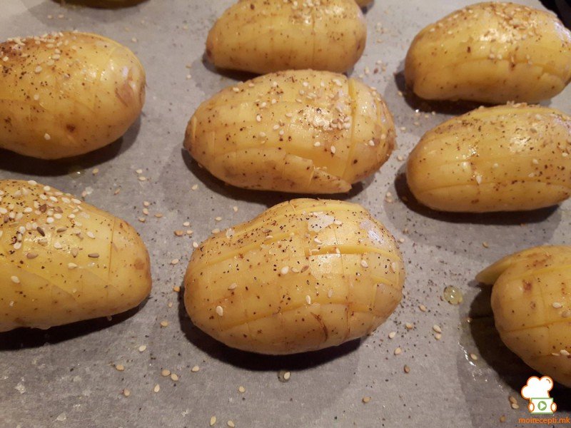 таралежчета от картофи