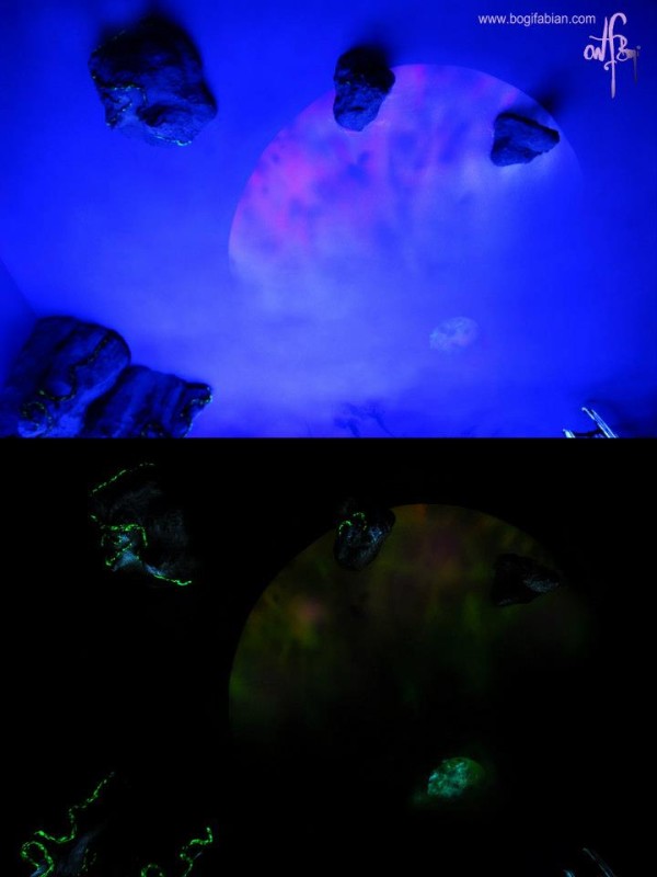  фосфоресциращи рисунки по стените 