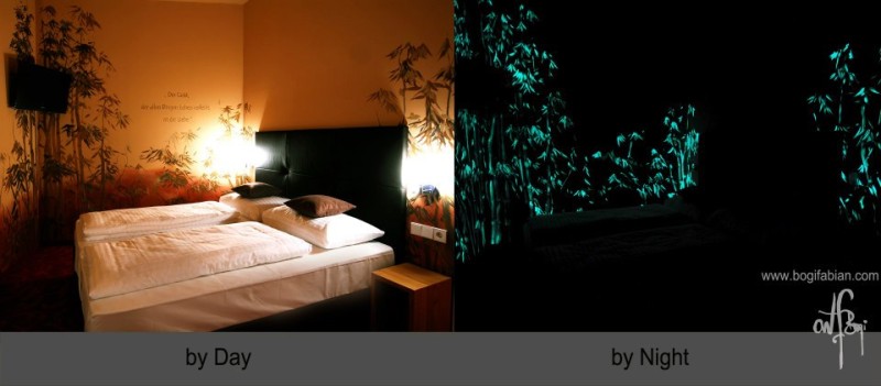  фосфоресциращи рисунки по стените 