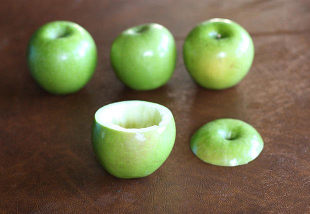 ябълков пай в ябълка 1