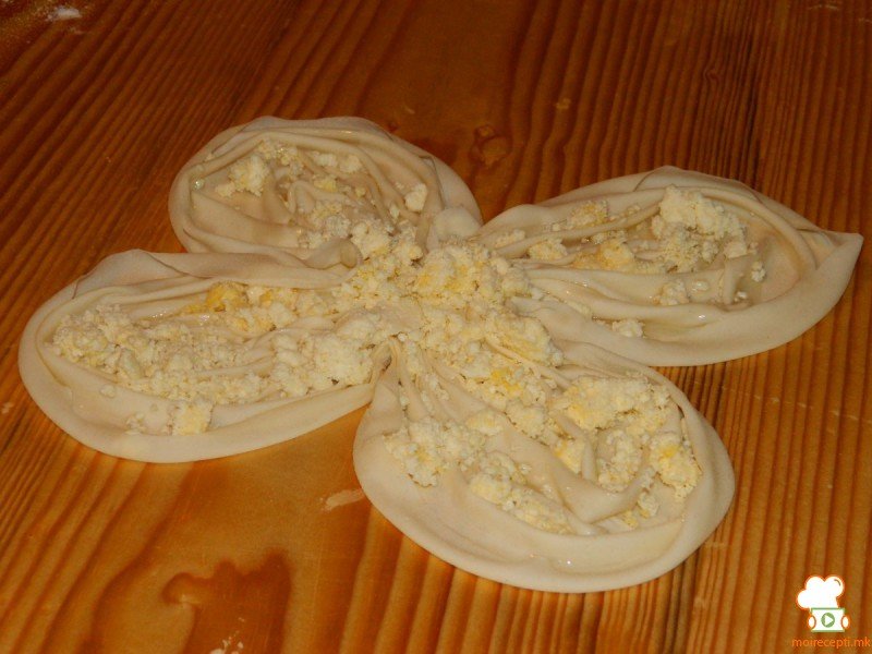 плисирани банички със сирене 1