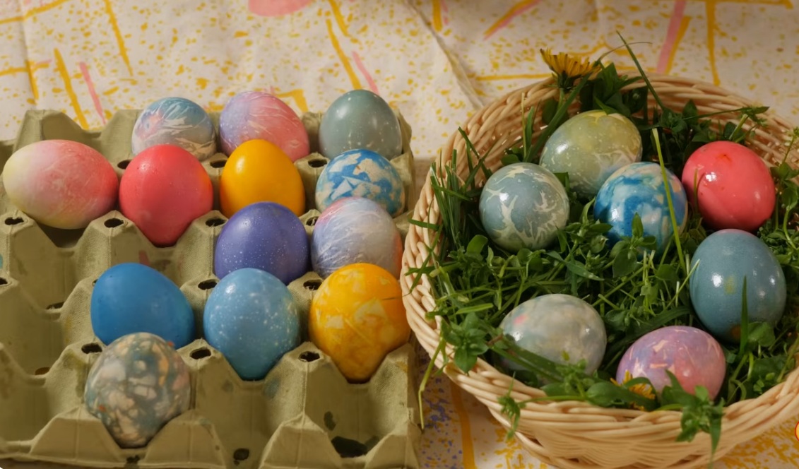 шарени яйца