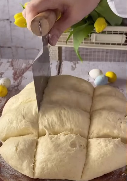 разделяне тесто