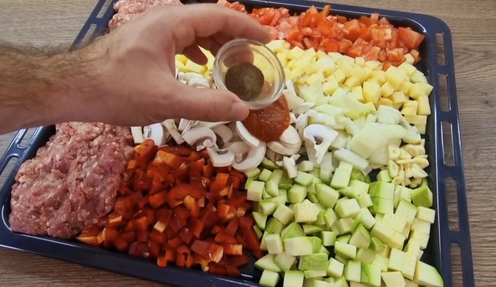 подправки в тавата