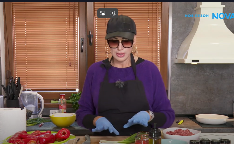 Ивонне в кухнята