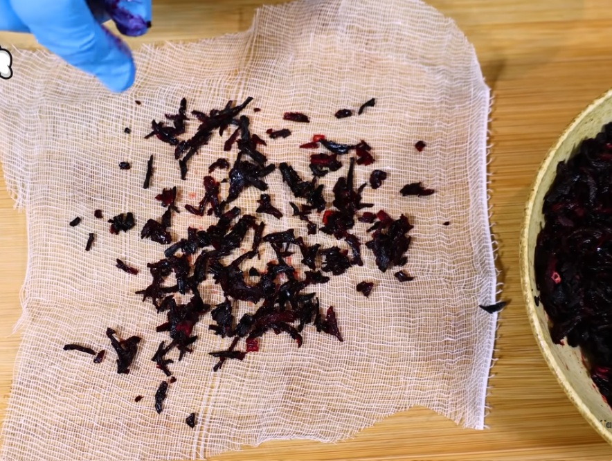 тензух с хибискус