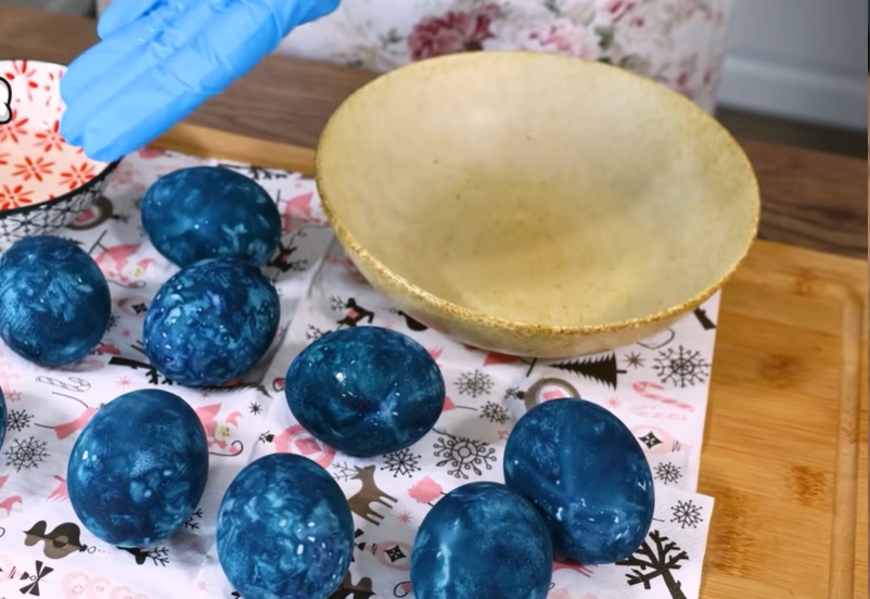 полиране яйца с олио