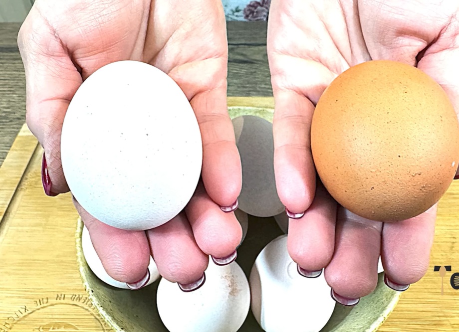 яйце след избелване