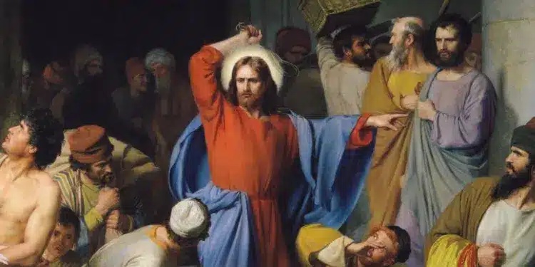 Исус търговци