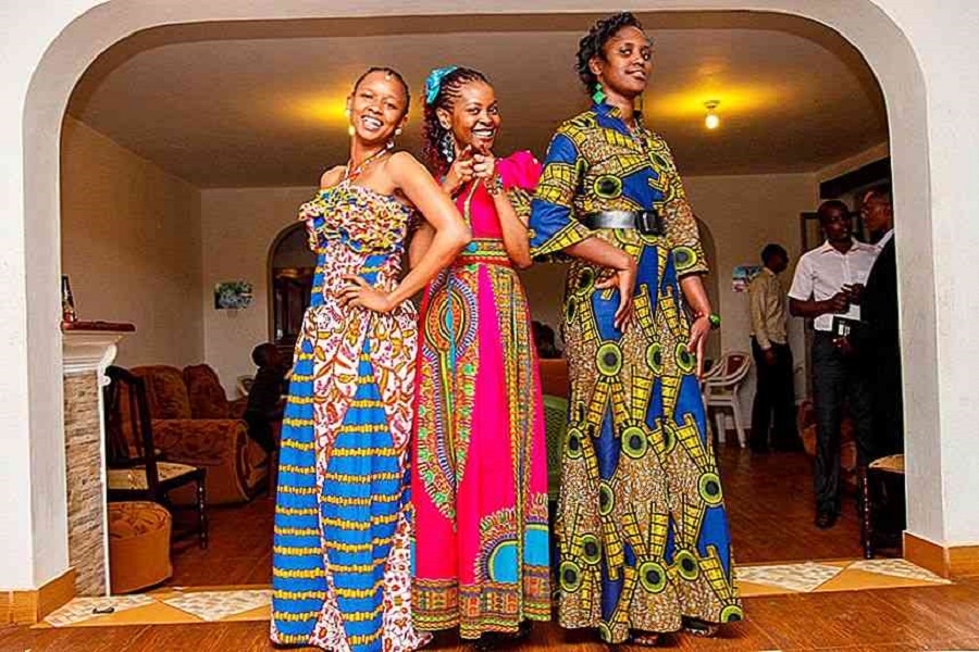 сватбени дрехи Кения