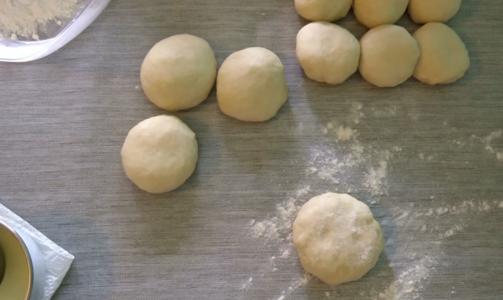 топчета тесто