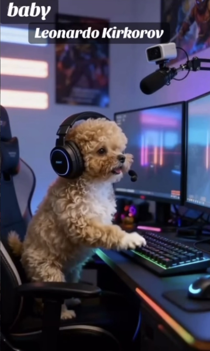 кученцето Леонардо