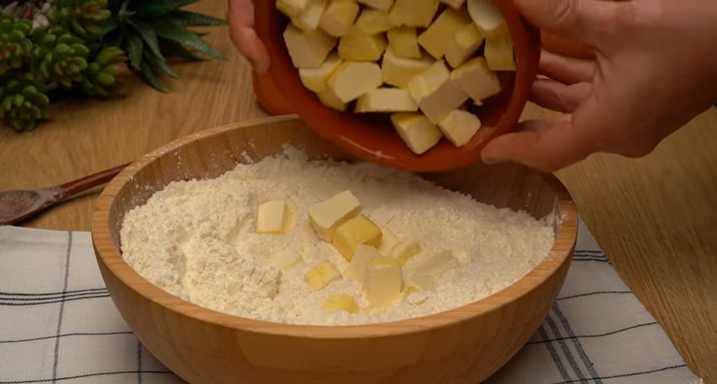 масло в брашното