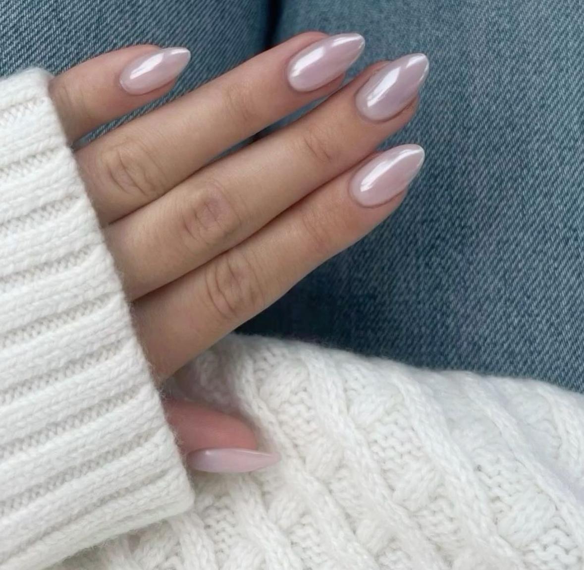 маникюр перлен нюанс