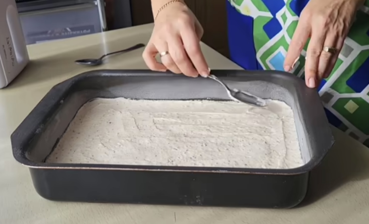 разпределяне тесто