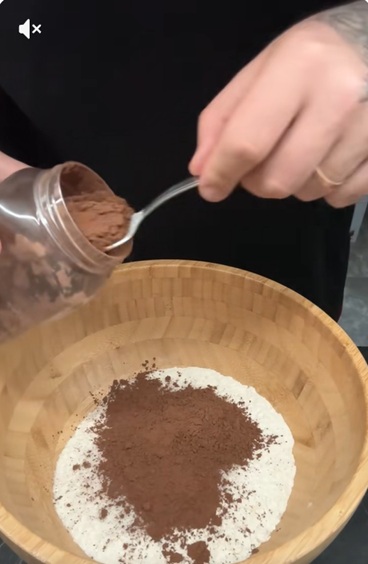 какао в захар