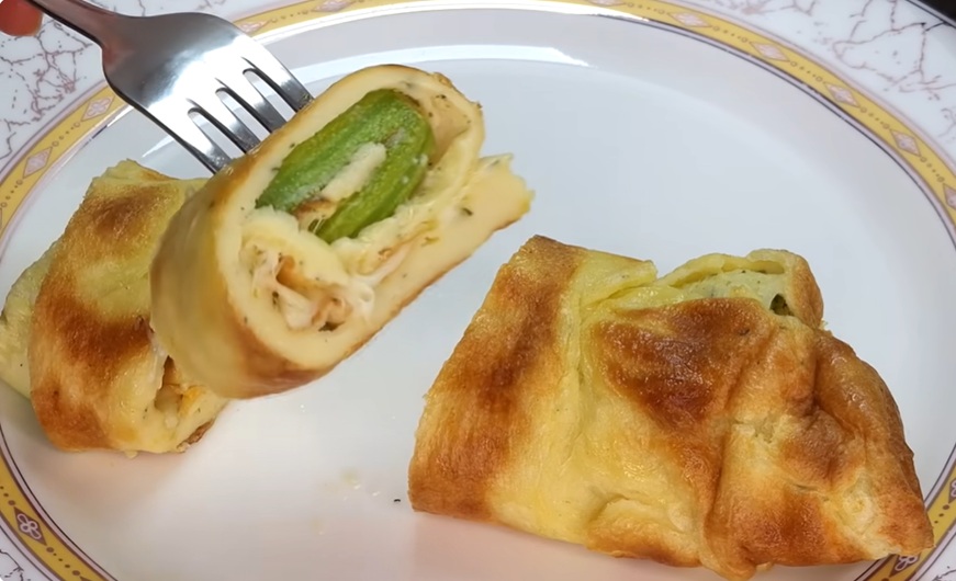 омлет с тиквички