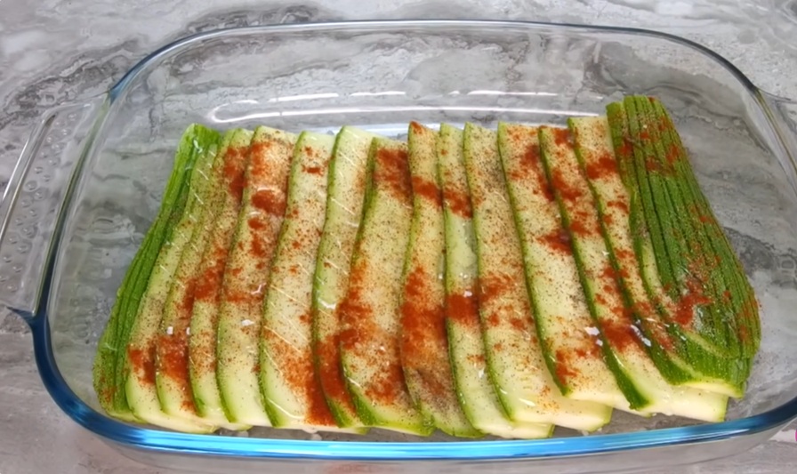 овкусени тиквички