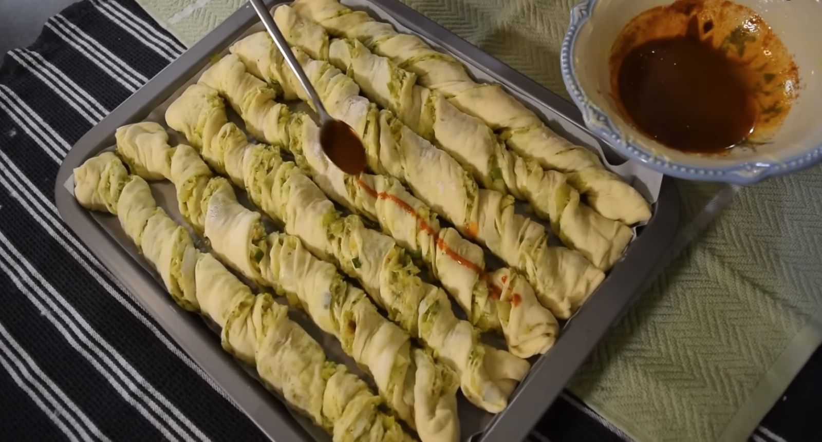 баница с червен пипер