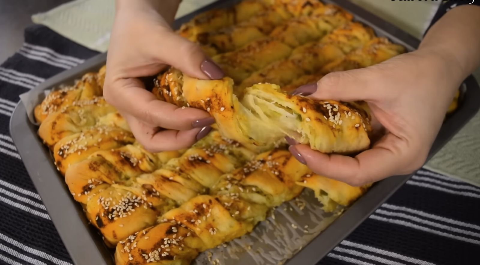 сочна баница с праз