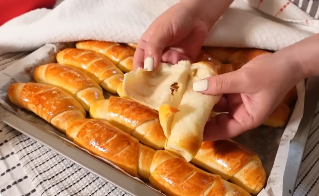 слоеве кифлички