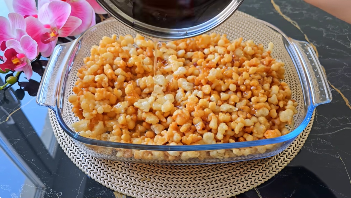 сироп в топчетата