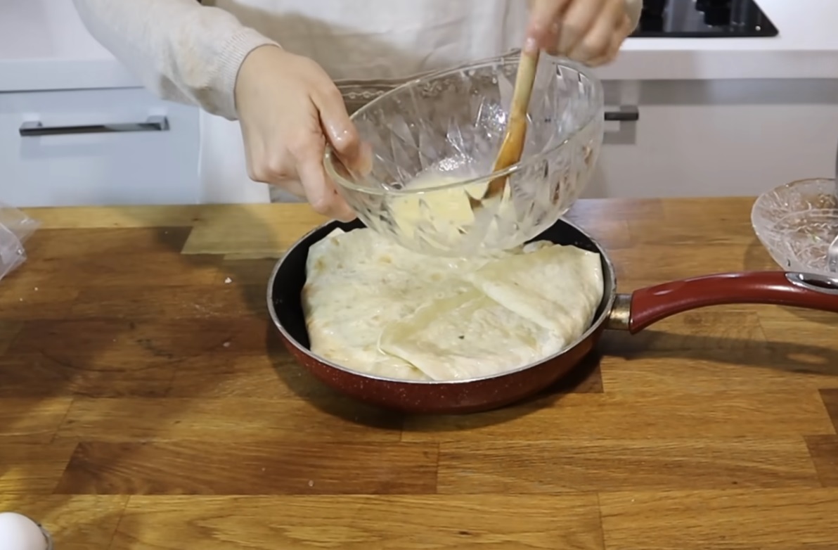 заливане бюрек