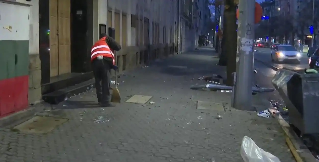 след протеста