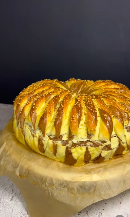 изпечено шарено руло