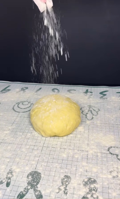 топка бяло тесто