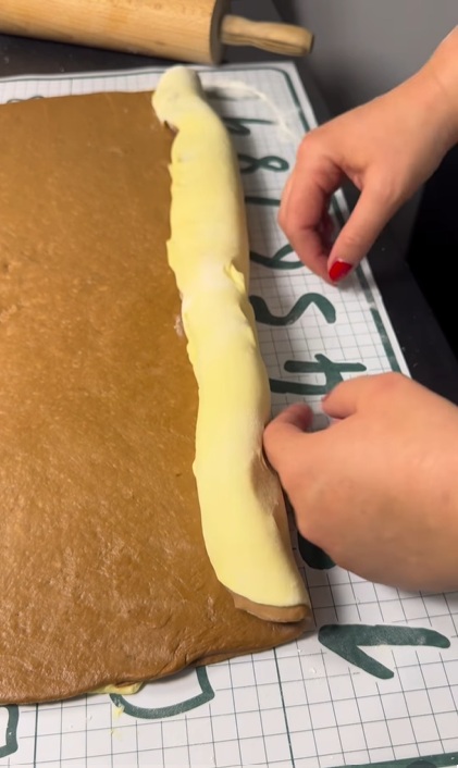 навиване тесто