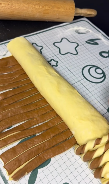 усукване тесто