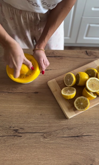 изстискани лимони