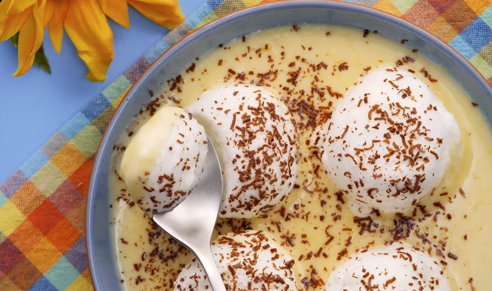 снежни топки в крем