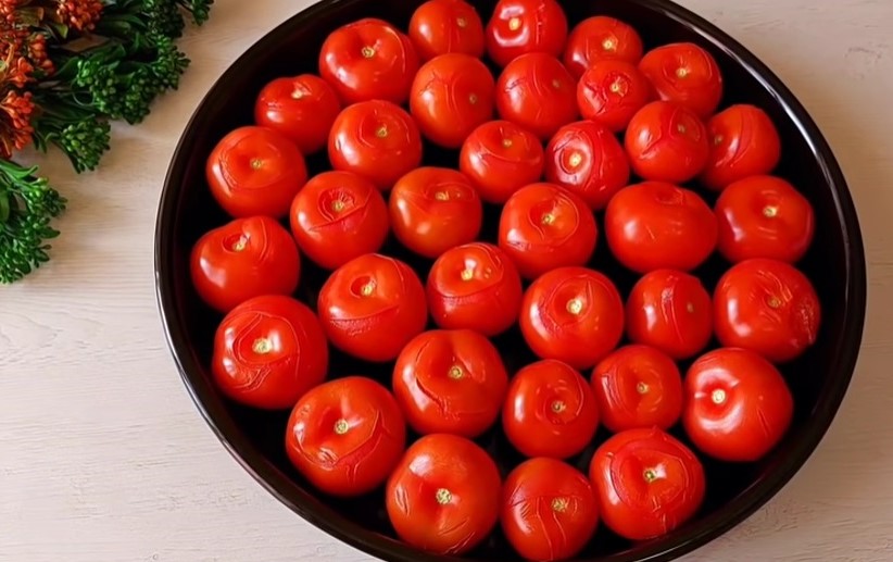 печени домати
