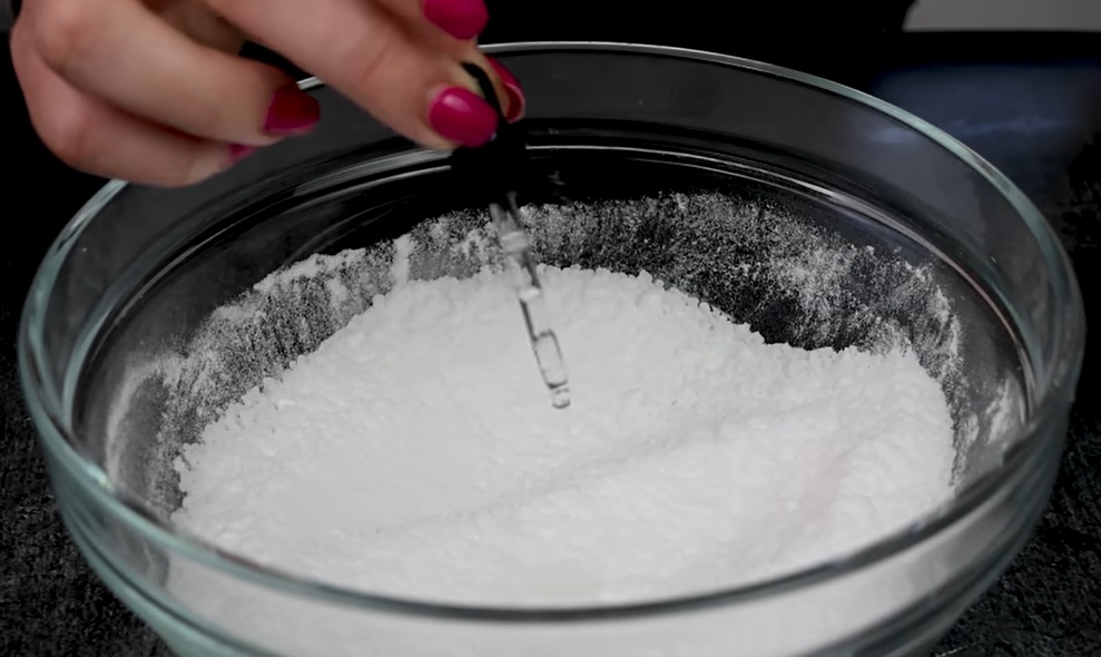 етерично масло в сместа