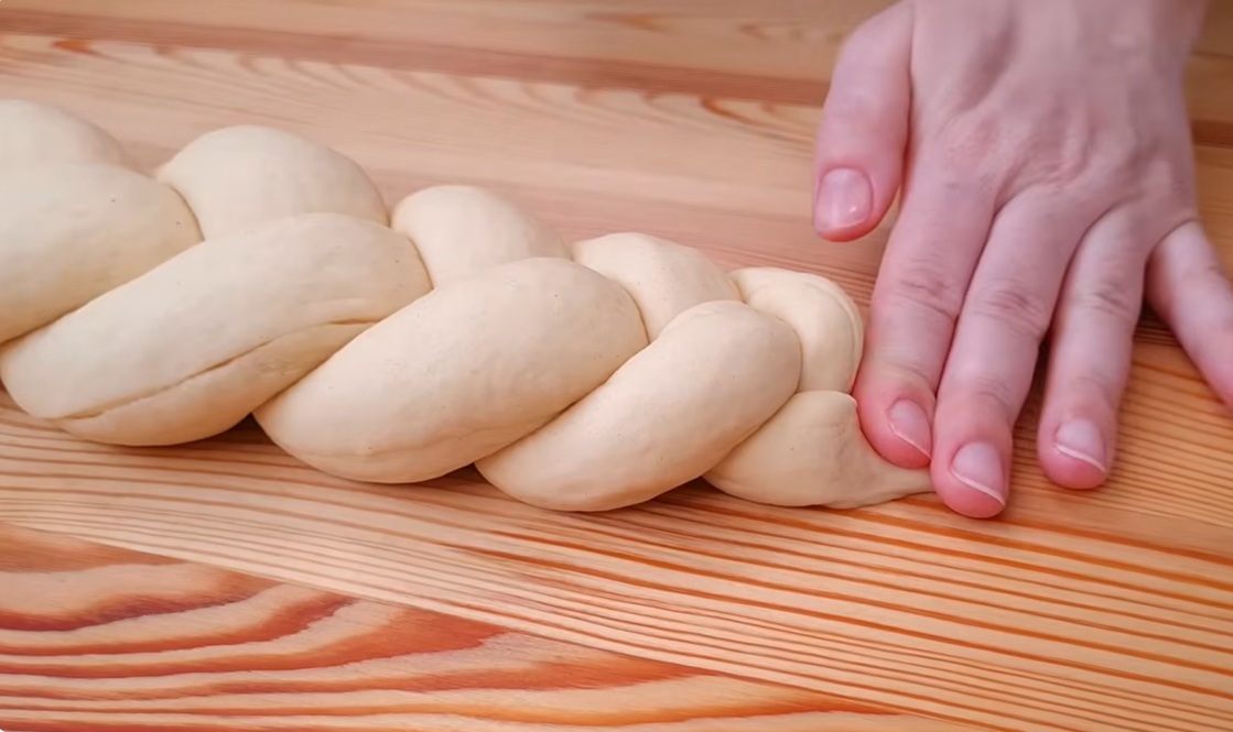 прищипване тесто