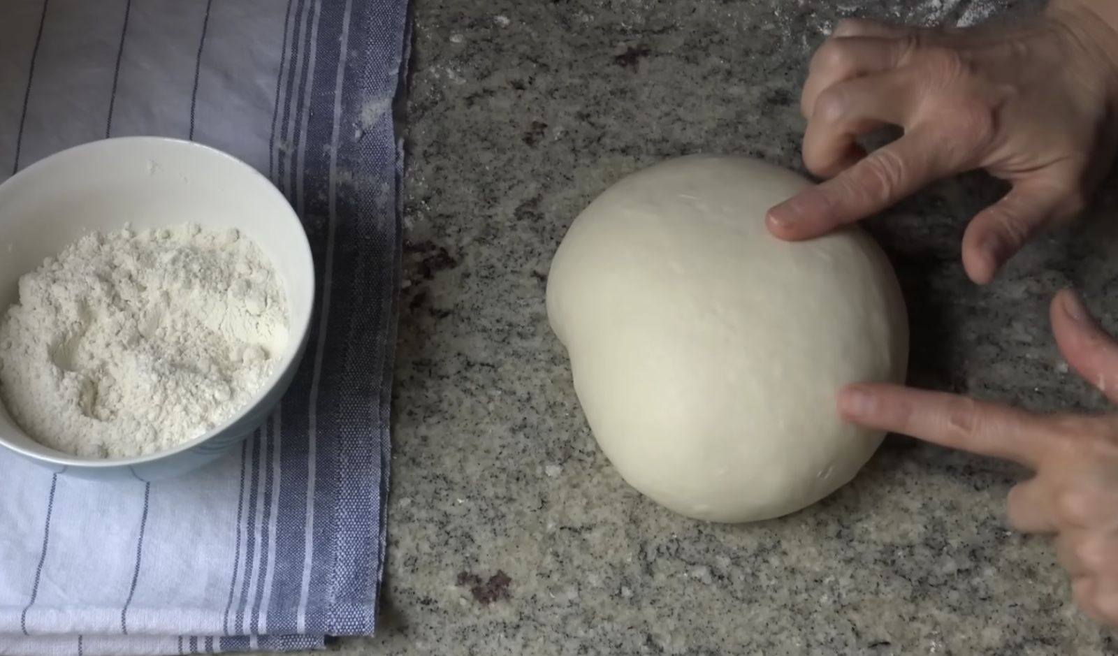 гладка топка тесто