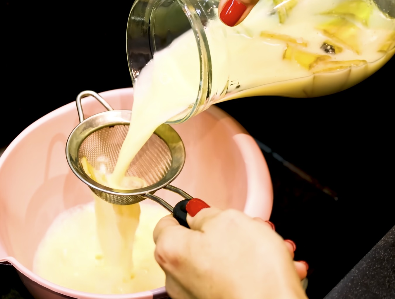 прецеждане смес