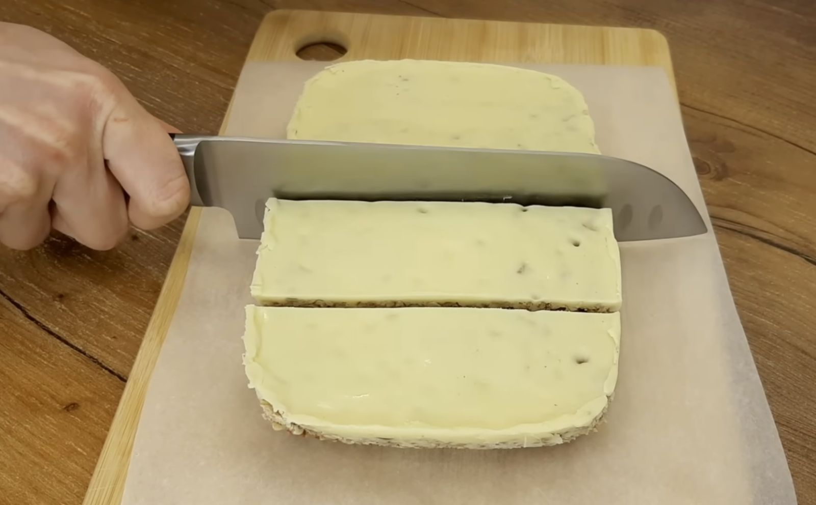 нарязване сладкиш