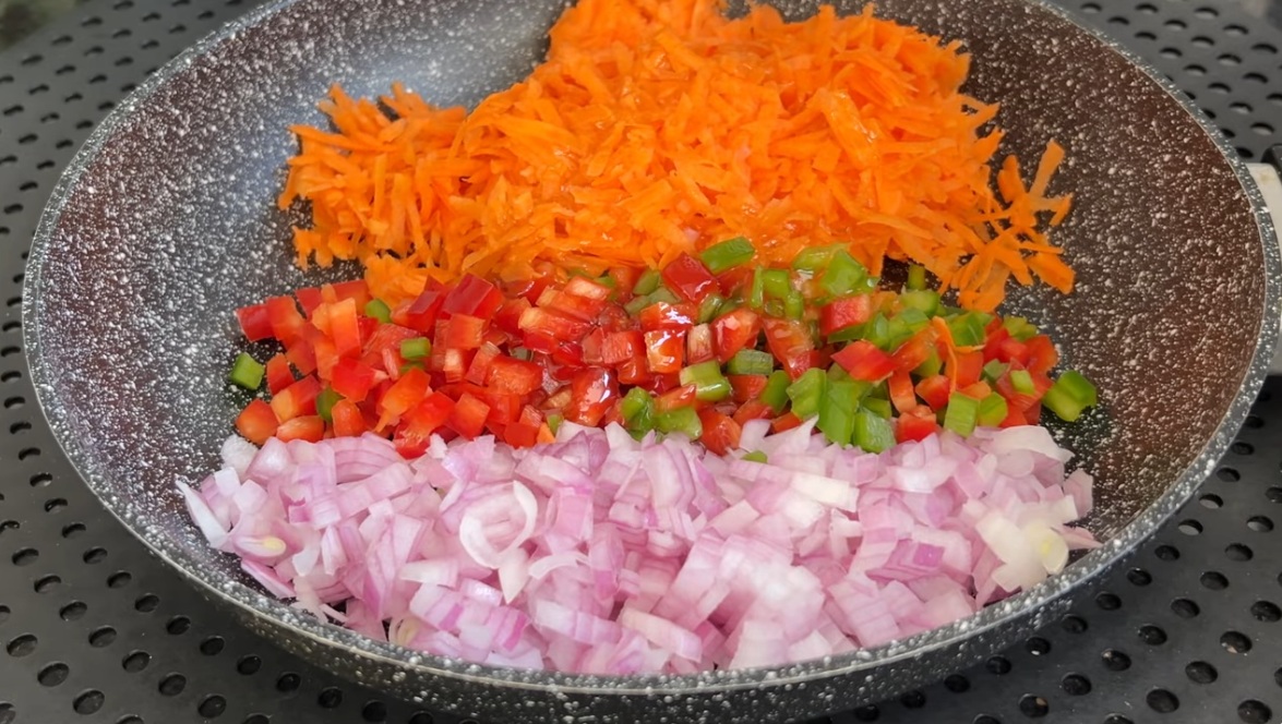 зеленчуци в тигана