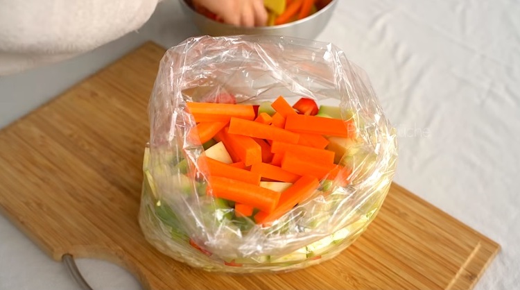моркови в плик