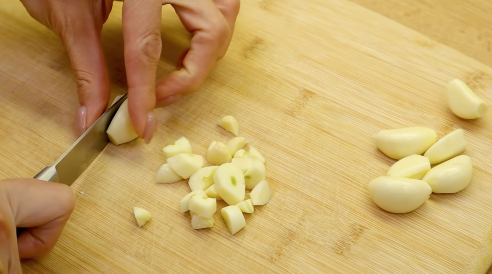 филийки чесън