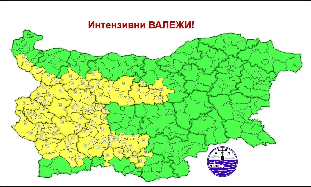 карта жълт код