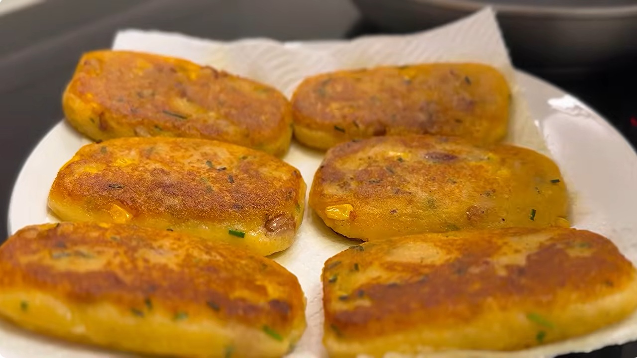 отцеждане картофи