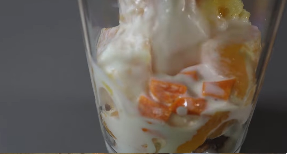 мляко в блендера