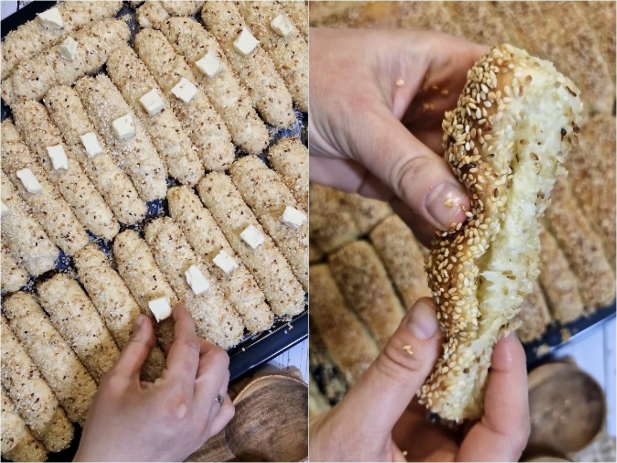 изпечени кифлички