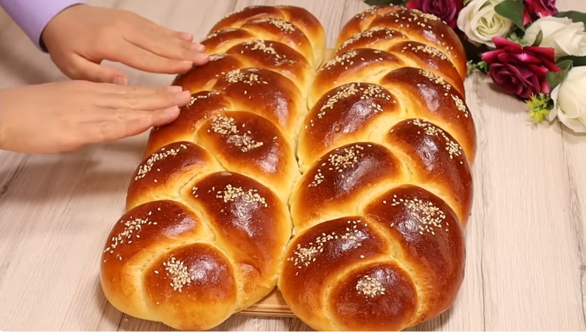 сплетен козунак