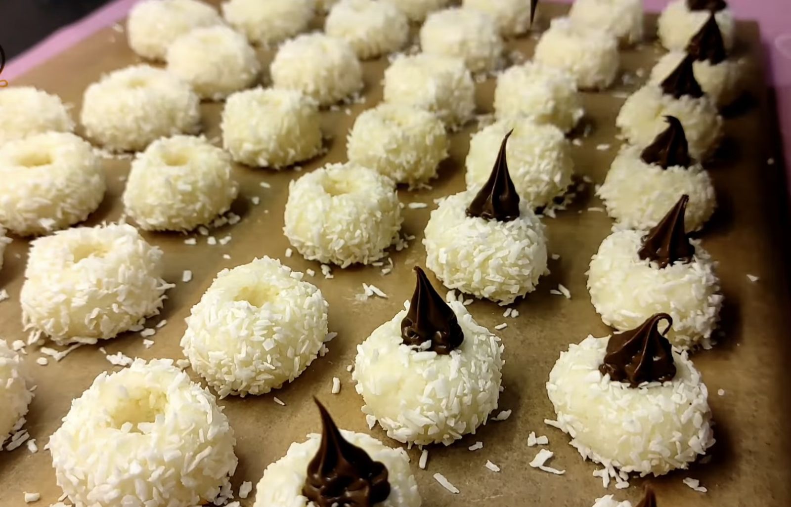 шоколад в кокоските